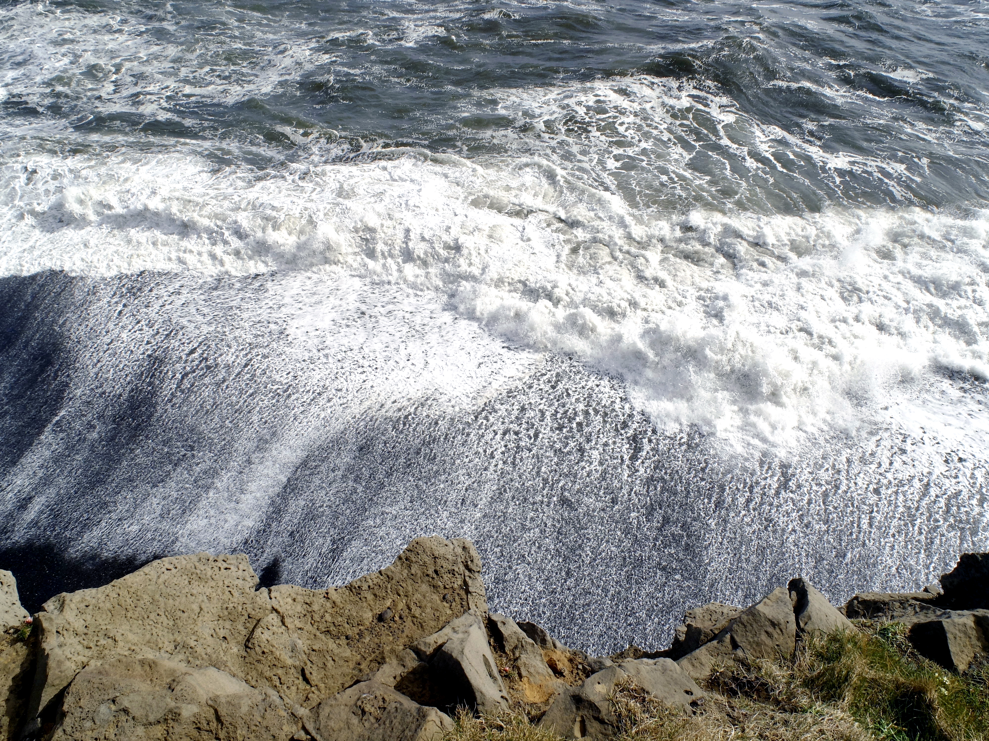 Decorative image of water and rocks