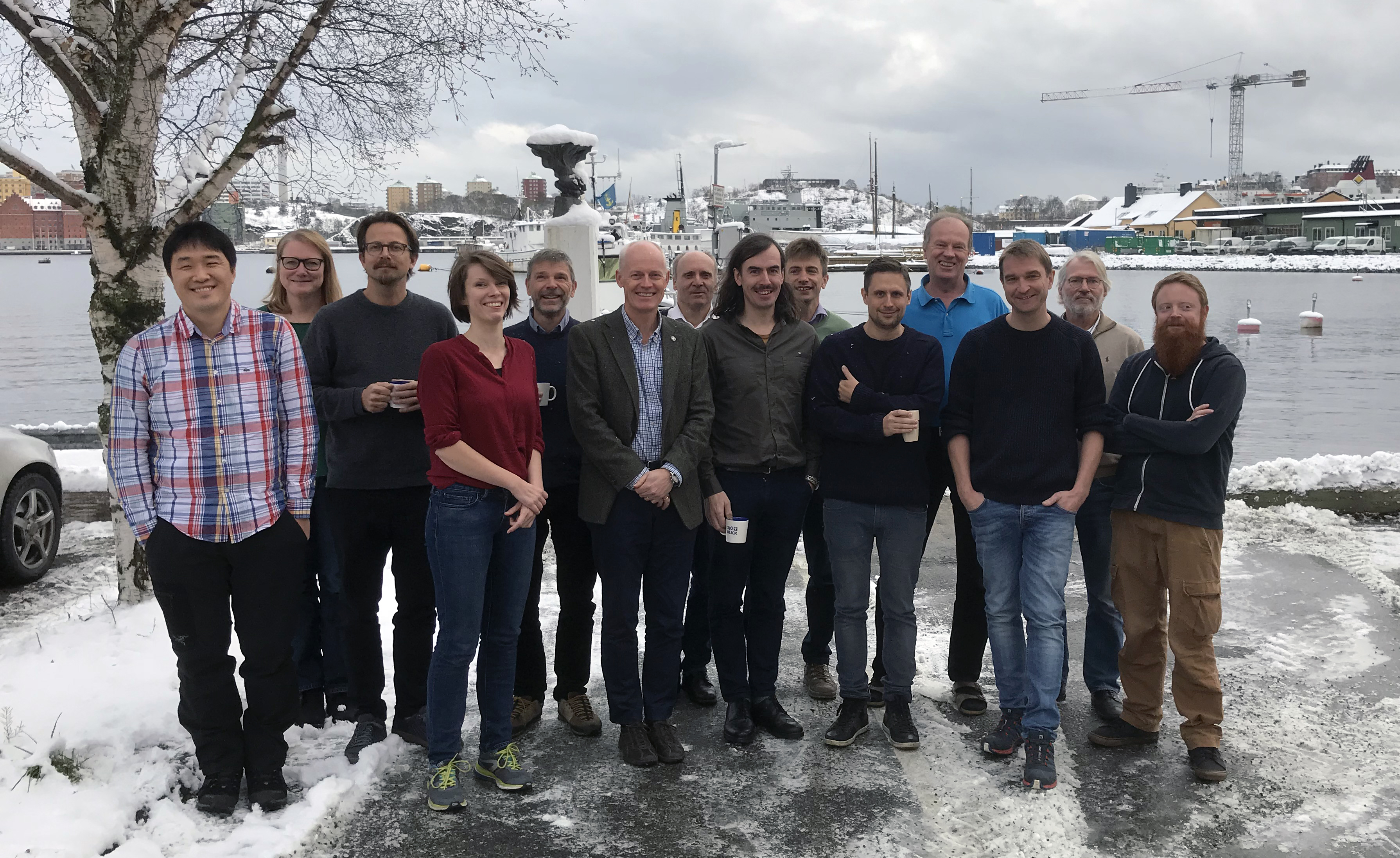 Group image of the participants of the workshop in Sweden