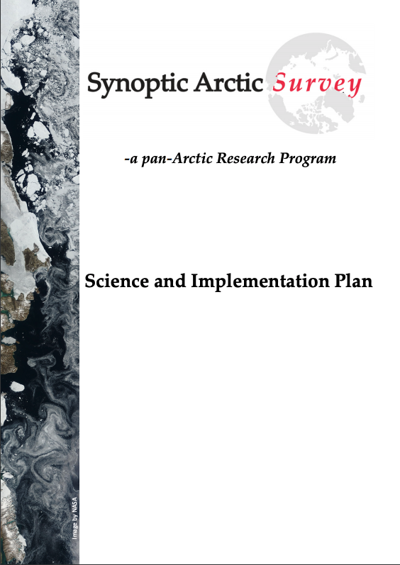 Front page of the science plan linking to a pdf version of the document