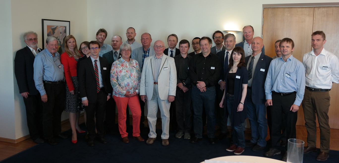 Group photo of participants in the international workshop in Russia