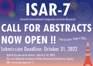 Image of call-for-abstracts flyer of ISAR-7